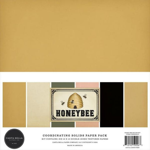 Honey Bee - 12x12 Collection Pack - Solids