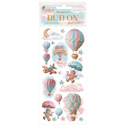 Candy Christmas - Rub Ons - Air Balloons