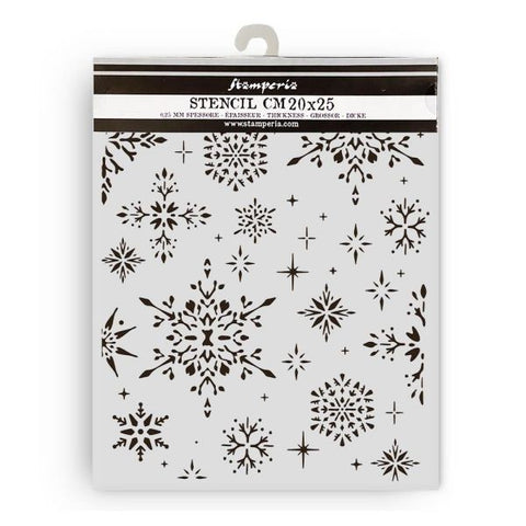 The Owl's House - Stencil - Snowflakes
