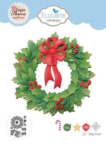 The Festive Holly Collection - Dies - Holiday Wreath
