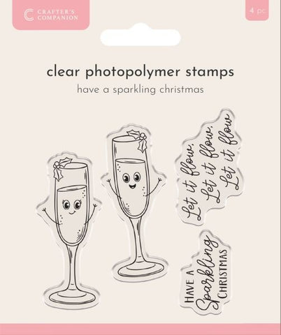 Have a Sparkling Christmas - Clear Stamps
