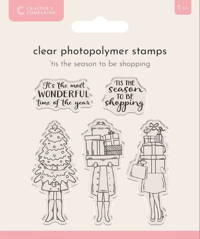 'This the Season to be Shopping - Clear Stamps