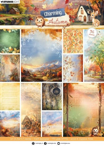 Charming Autumn - Background Papers Paper Pad