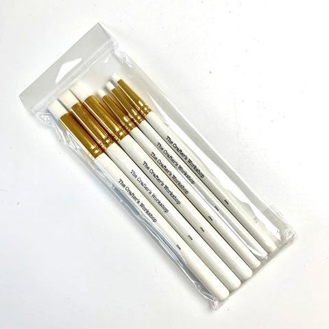 Assorted Blending Brushes - Set of 6