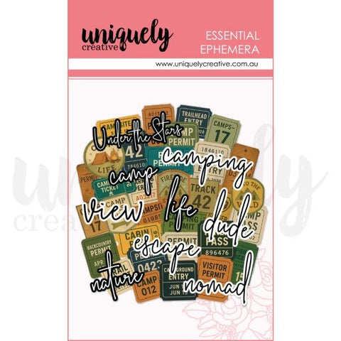 Camping Tickets & Titles Ephemera