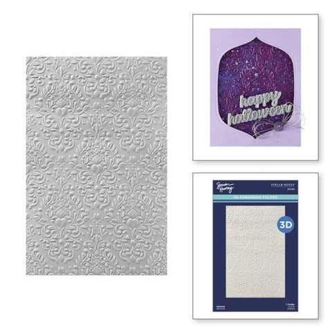 Spooktacular Collection - Damask 3D Embossing Folder