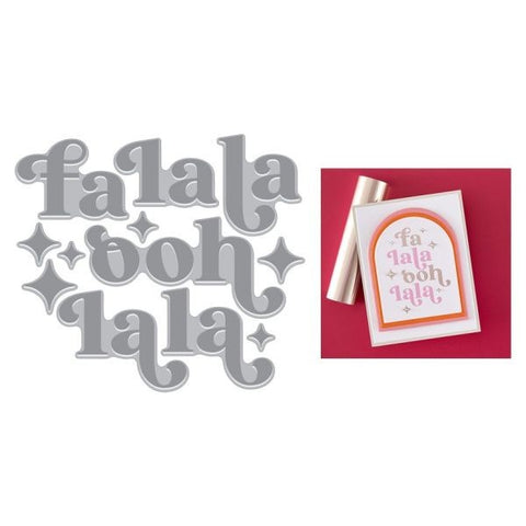 Very Merry Collection - Fa La La BretterPress Plate