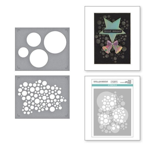 All About Christmas Collection - Lots of Circles Stencils