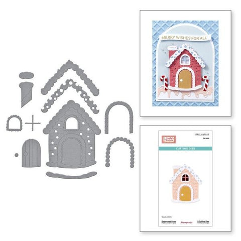 Candy Christmas Collection - Gingerbread House Dies