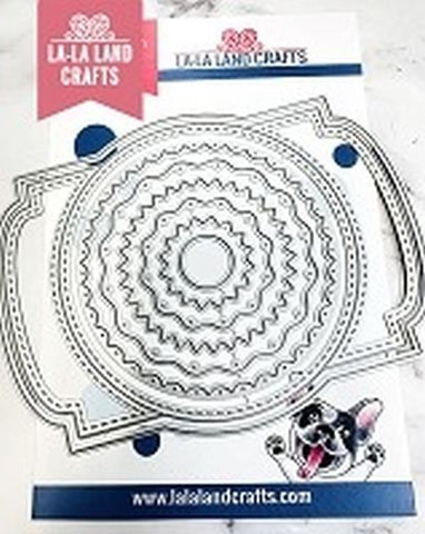 Circle Bookplate - Dies