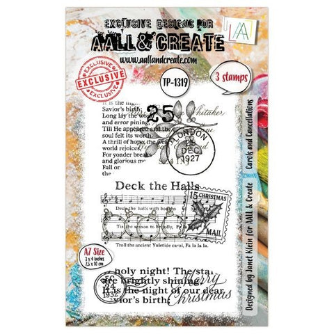 Carols and Cancellations - Clear Stamps