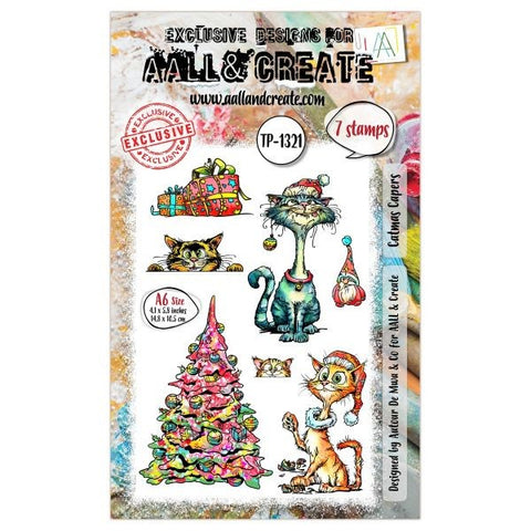 Catmas Capers - Clear Stamps
