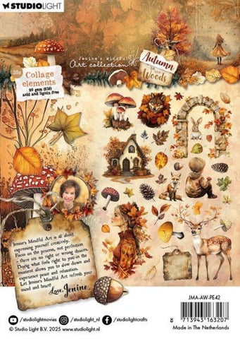 Autumn in the Woods - Collage Elements