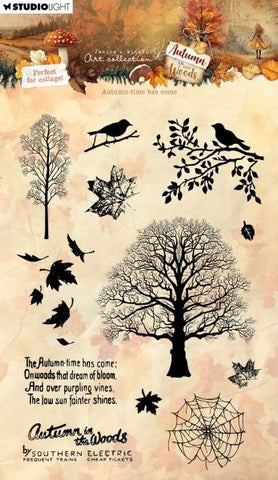 Autumn in the Woods - Autumn Time Has Come - Clear Stamps