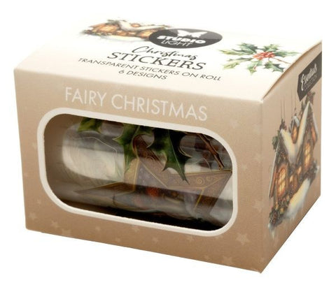 Fairy Christmas - Clear Stickers