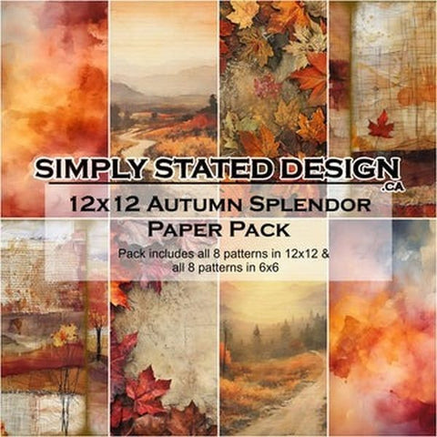 Autumn Splendor - 12x12 Collection Pack