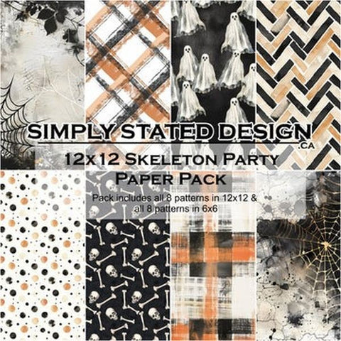 Skeleton Party - 12x12 Collection Pack