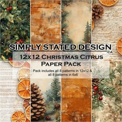 Christmas Citrus - 12x12 Collection Pack