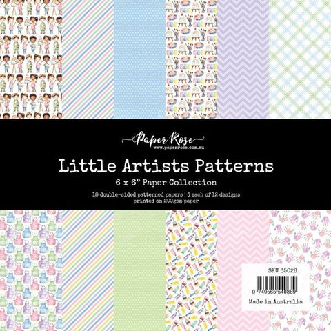Little Artists Patterns - 6x6 Paper Collection