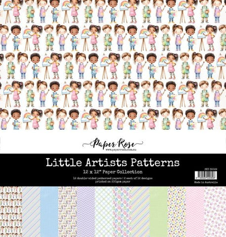 Little Artists Patterns - 12x12 Paper Collection