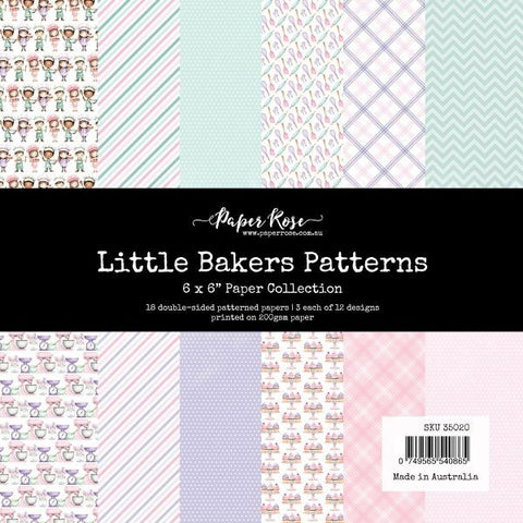Little Bakers Patterns - 6x6 Paper Collection