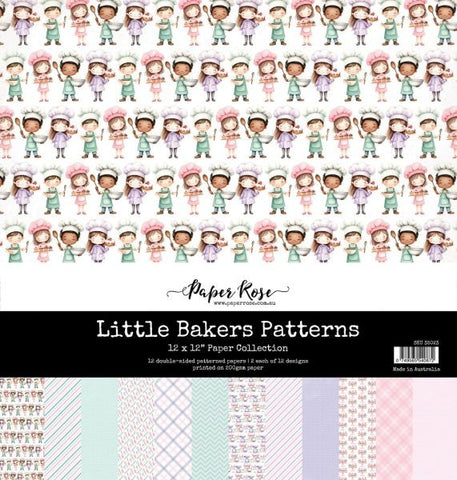 Little Bakers Patterns - 12x12 Paper Collection