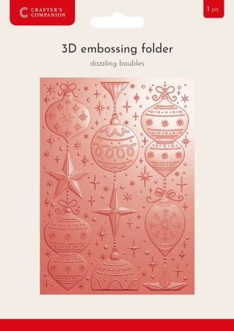 Dazzling Baubles - 3D Embossing Folder