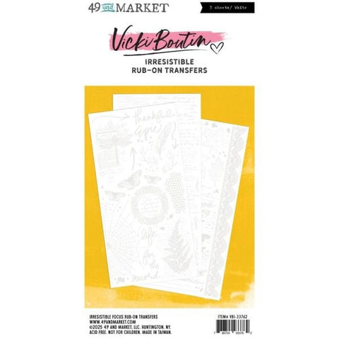 Irresistible Rub-On Transfers - Focus