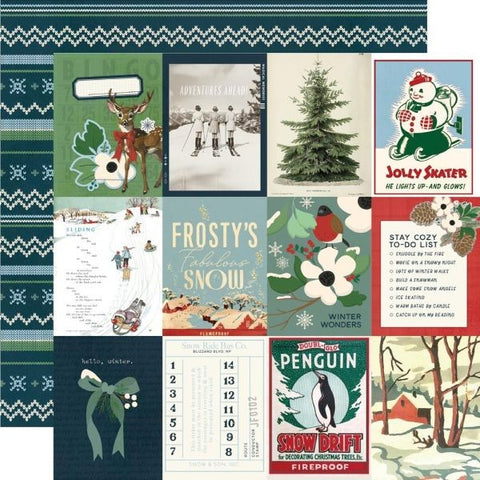 Simple Vintage Flannel Season - 3x4 Elements