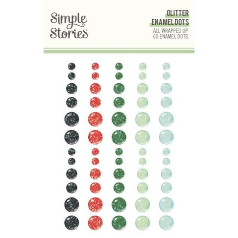 All Wrapped Up - Glitter Enamel Dots