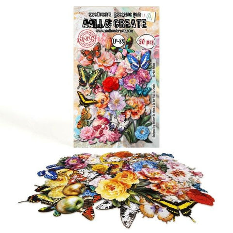 Sorbet Petals - Die Cut Ephemera