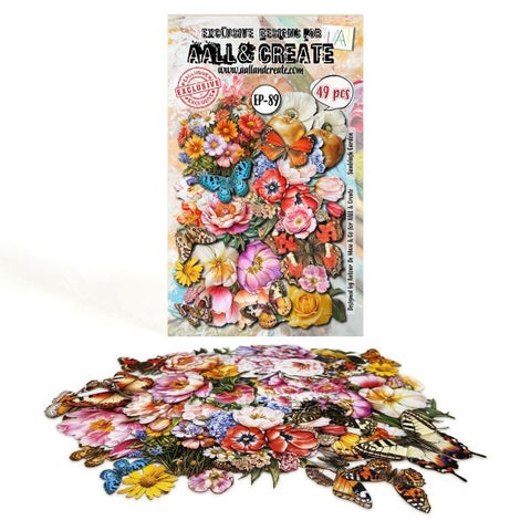 Sunblush Garden - Die Cut Ephemera