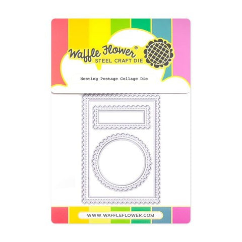 Nesting Postage Collage - Dies