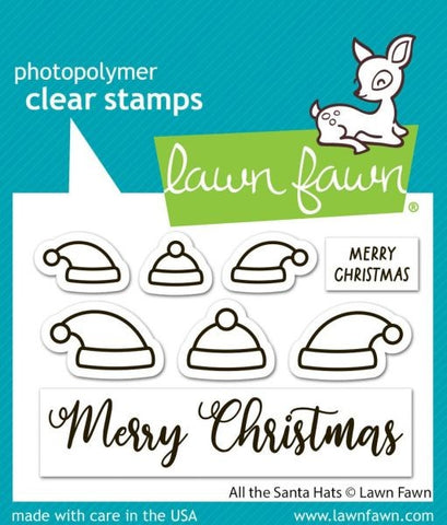 All the Santa Hats - Clear Stamps