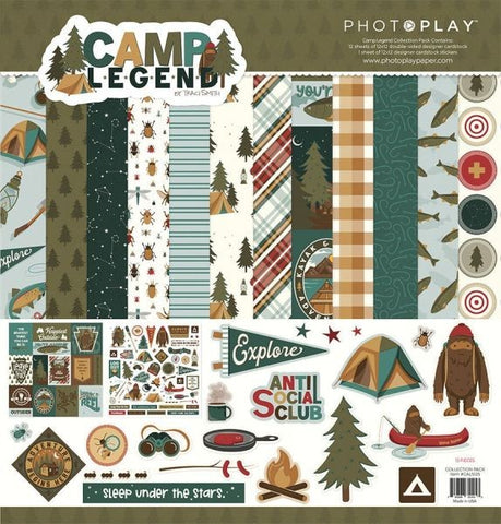 Camping Legend - 12x12 Collection Pack
