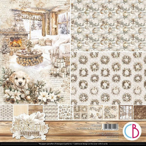 Winter Season - 12x12 Paper Pad - Patterns