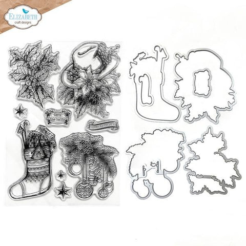 Golden Season - Stamp & Die Set - Deck the Halls