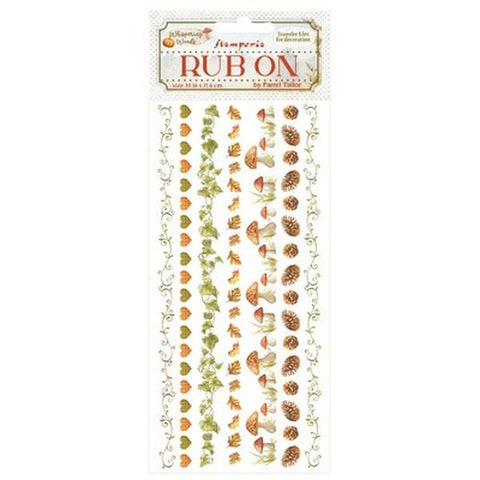 Whispering Woods - Rub Ons - Stripes