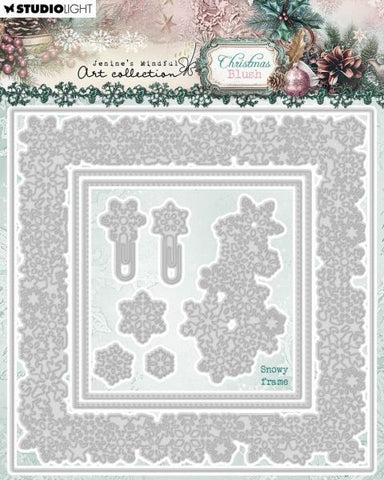 Christmas Blush - Dies - Snowy Frame