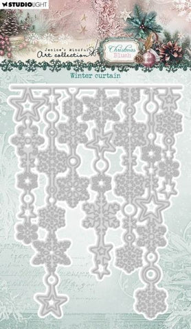 Christmas Blush - Dies - Winter Curtain