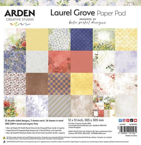 Laurel Grove - 12x12 Collection Pack