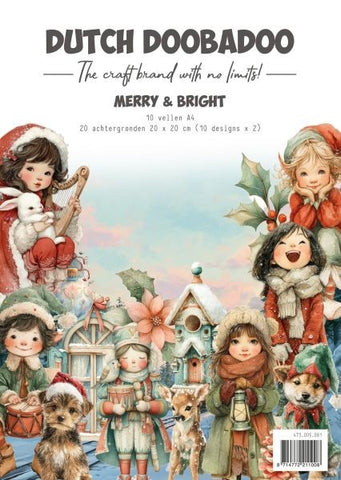 Merry & Bright - Collage Paper Collection