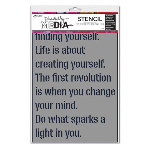 Create Yourself - Stencil