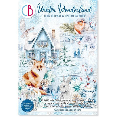 Winter Wonderland  - Junk Journal & Ephemera Book