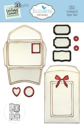 Romanitic Revival Collection - Envelopes & Paper Sack - Dies