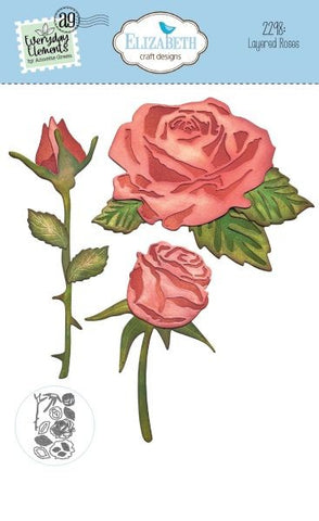 Romanitic Revival Collection - Layered Roses - Dies