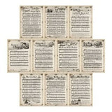 Christmas Music - Ephemera - Cards