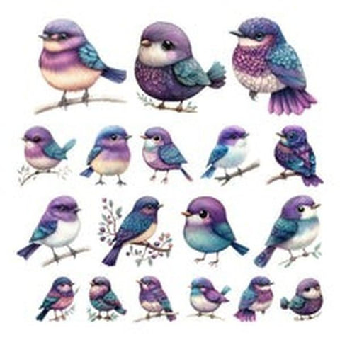 Amethyst Garden - Ephemera - Birds