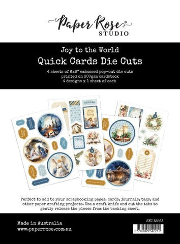 Joy to the World - Quick Cards Die Cuts