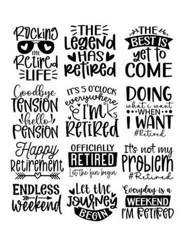 The Retired Life - Ephemera - Sentiments